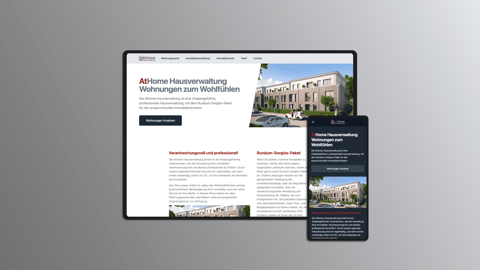 AtHome Website